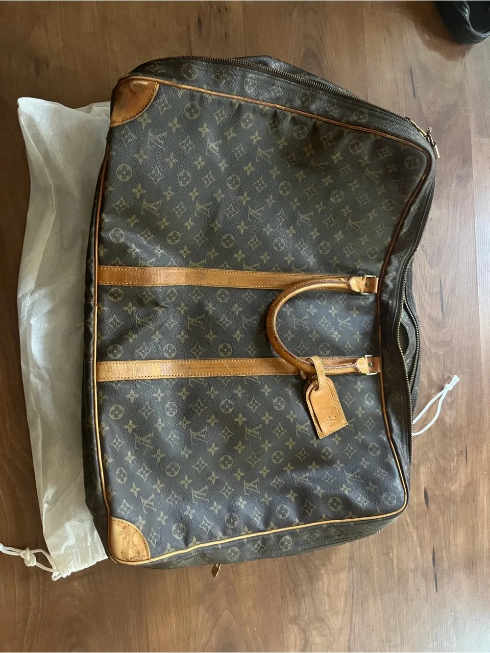 Louis Vuitton Brown Monogram Travel Bag Sirius 60